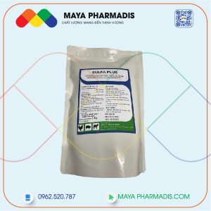 SULFA PLUS đặc tri bênh đầu đen, sưng phù mắt ở gia súc gia cầm