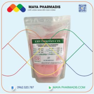 ERYTHROMYCIN 98% – ỨNG DỤNG TRONG NUÔI TRỒNG THỦY SẢN VÀ CHĂN NUÔI THÚ Y.