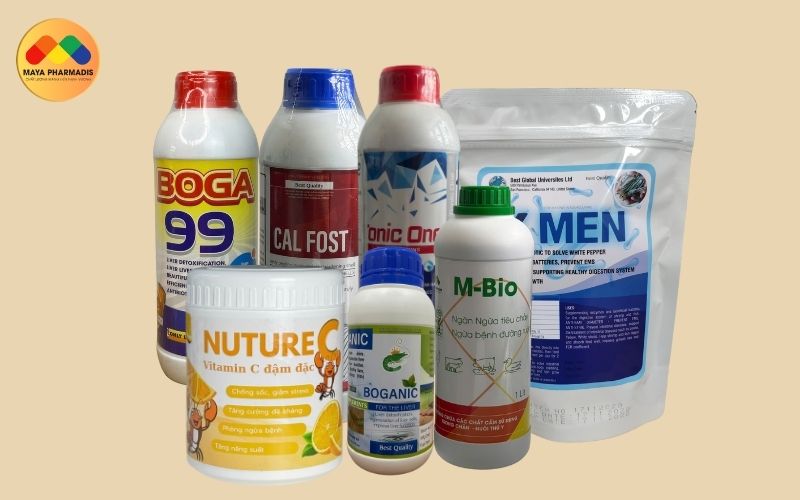 Sản phẩm chăm sóc sức khỏe vật nuôi, phòng ngừa bệnh