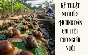 nuôi ốc