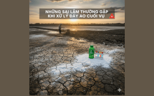 Xử lý đáy ao