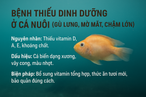 Bệnh thiếu dinh dưỡng ở cá