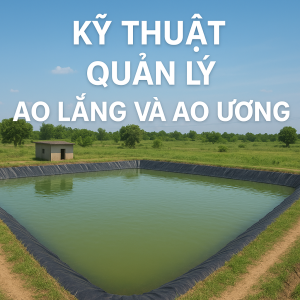 kỹ thuật quản lý ao lắng và ao ương