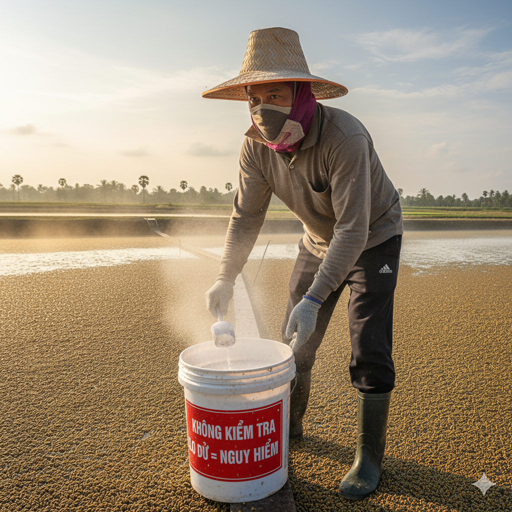 dùng quá nhiều hoá chất