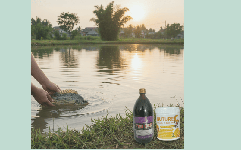 Chăm sóc cá trước khi thả giống