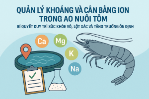 Khoáng chất trong ao nuôi