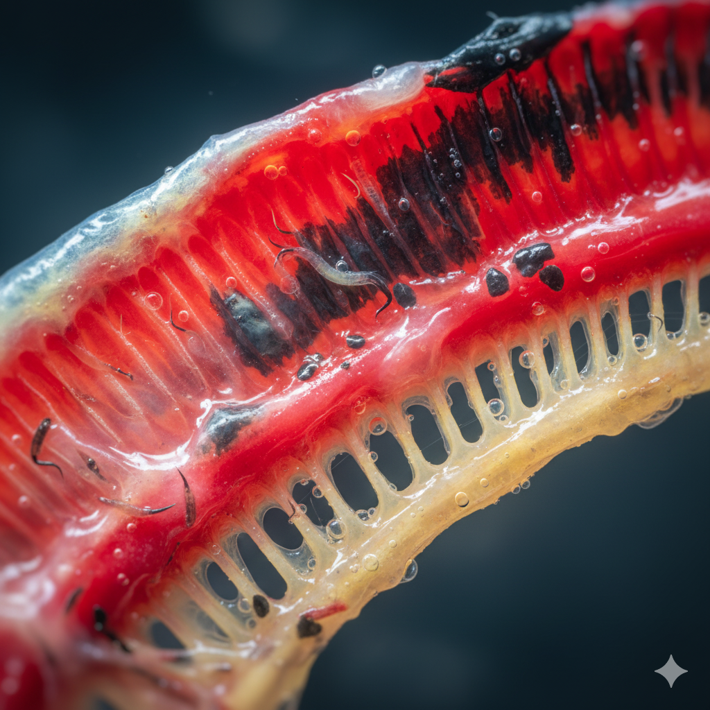 tác hại của sán lá mang