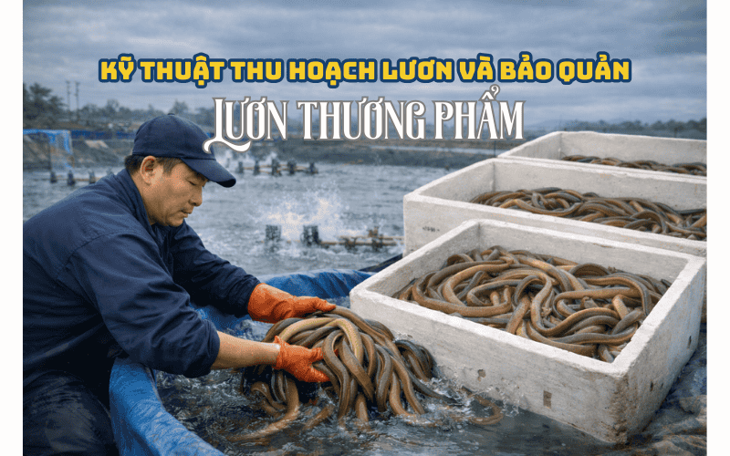 Kỹ thuật thu hoạch lươn