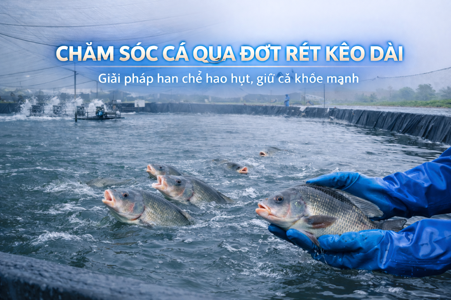 chăm sóc cá qua đợt rét