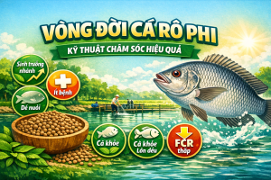 vòng đời cá rô phi