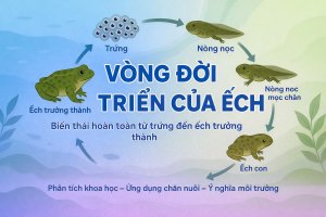vòng đời của ếch