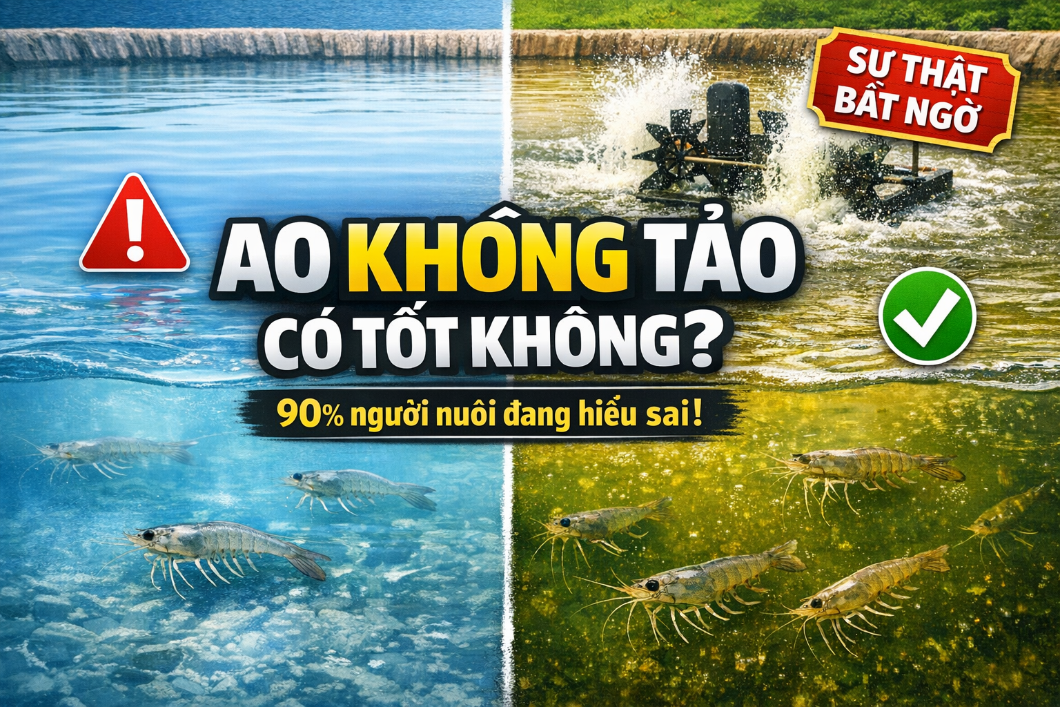 ao không tảo có tốt không