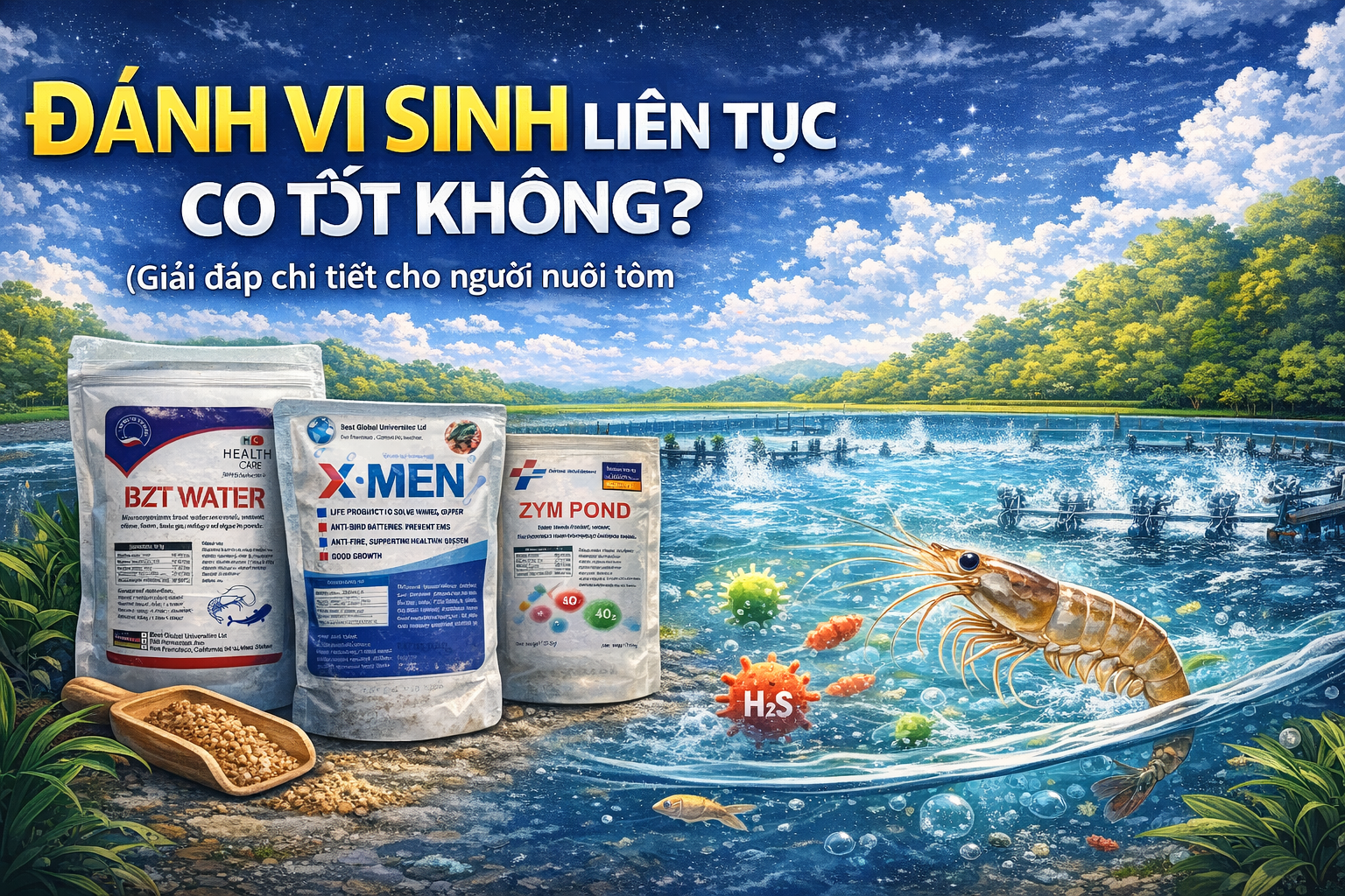 Đánh vi sinh liên tục