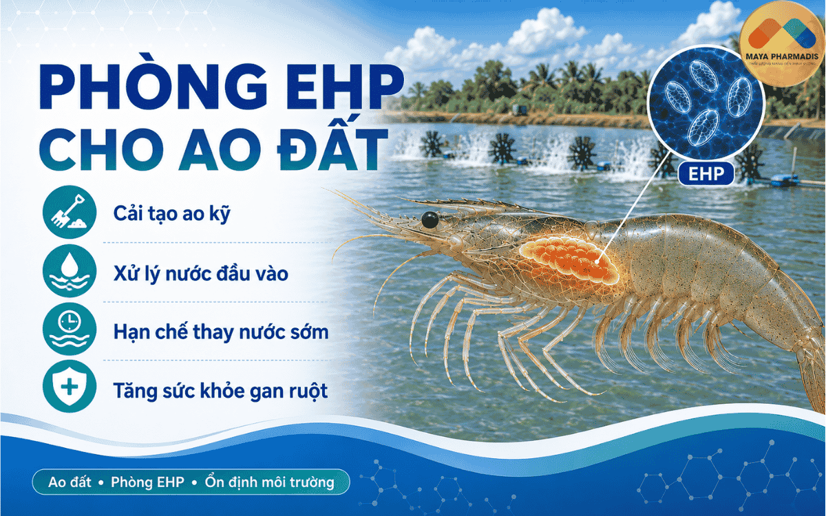 Cách phòng bệnh vi bào trùng tử cho ao đất