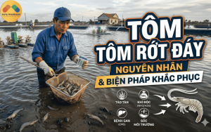 Tôm rớt đáy – Nguyên nhân, biện pháp khắc phục