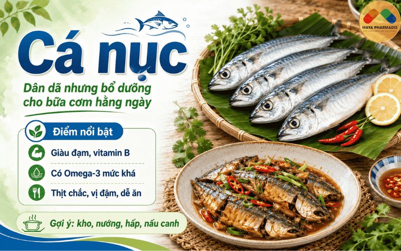 Cá nục – dân dã nhưng bổ dưỡng cho bữa cơm hằng ngày