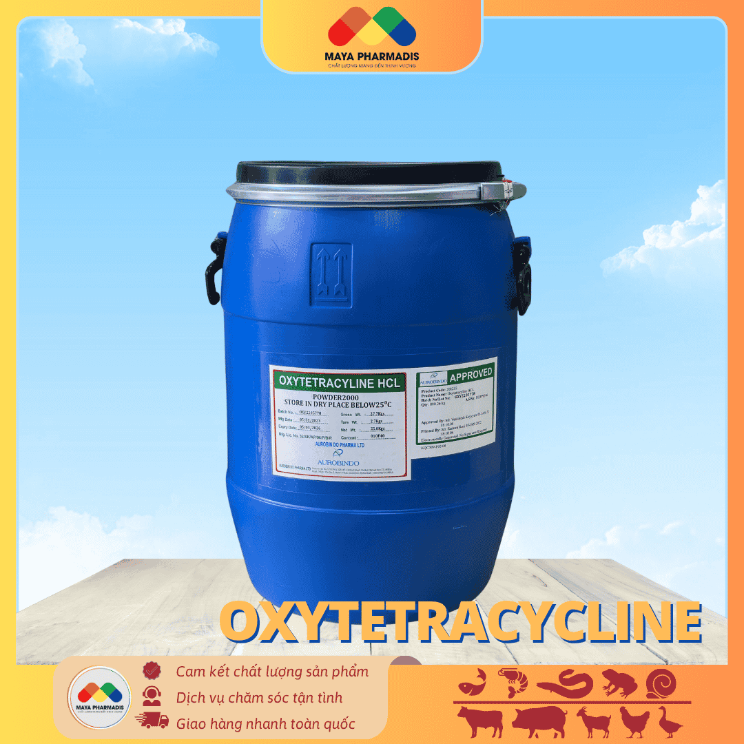 OXYTETRACYCLINE HCL NGUYÊN LIỆU – GIẢI PHÁP KIỂM SOÁT NHIỄM KHUẨN - Ảnh 4