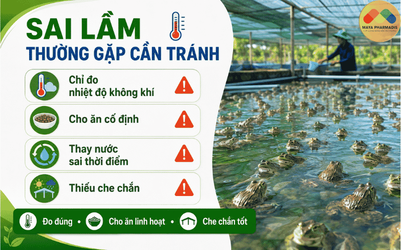 Sai lầm thường gặp cần tránh