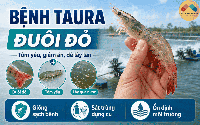 Bệnh Taura, đuôi đỏ