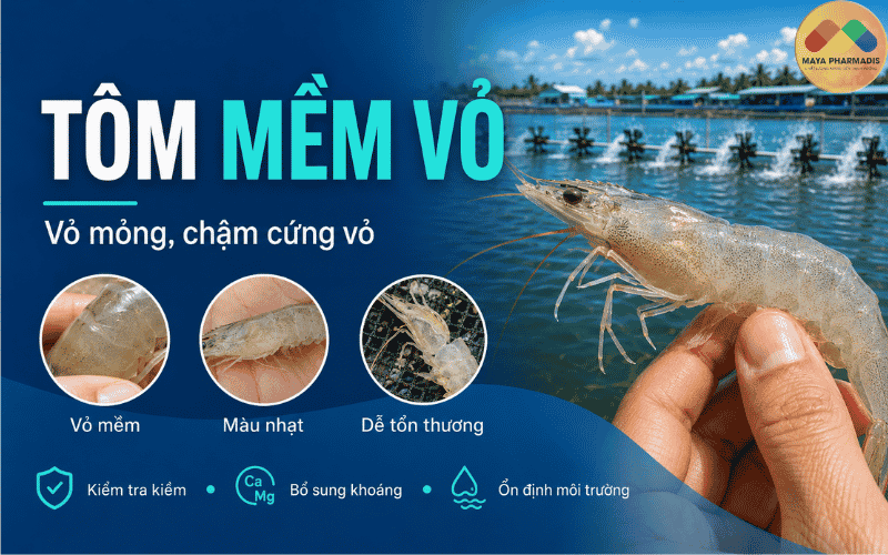 Tôm mềm vỏ
