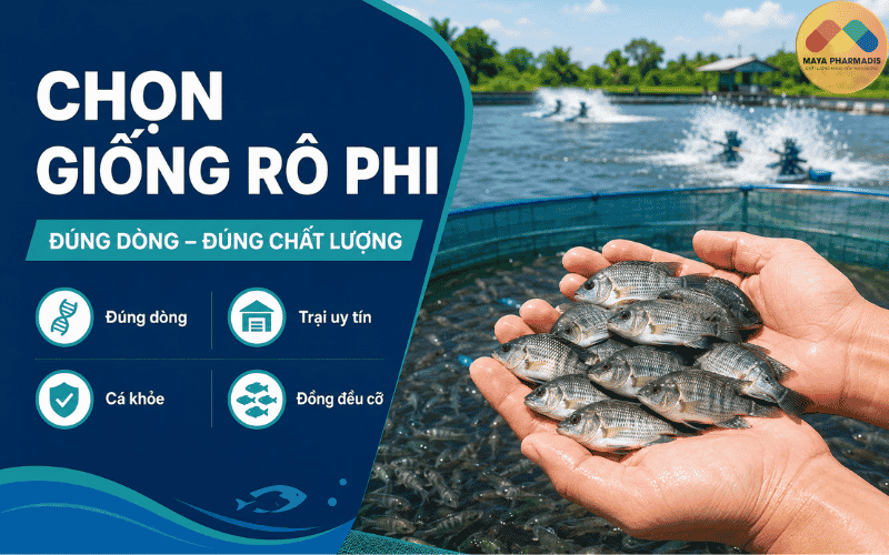 Chọn dòng cá phù hợp với mục tiêu nuôi