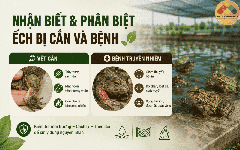 Dấu hiệu thường gặp ở con bị cắn