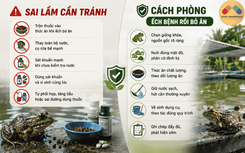 Những sai lầm cần tránh