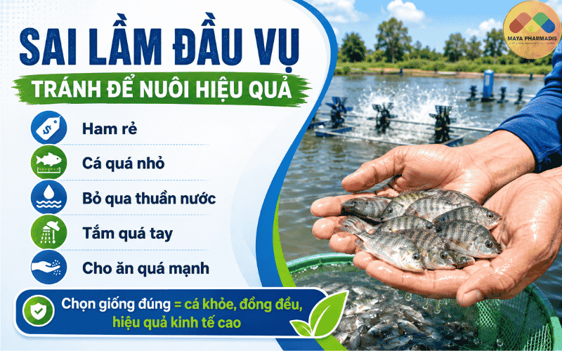 Những sai lầm cần tránh đầu vụ