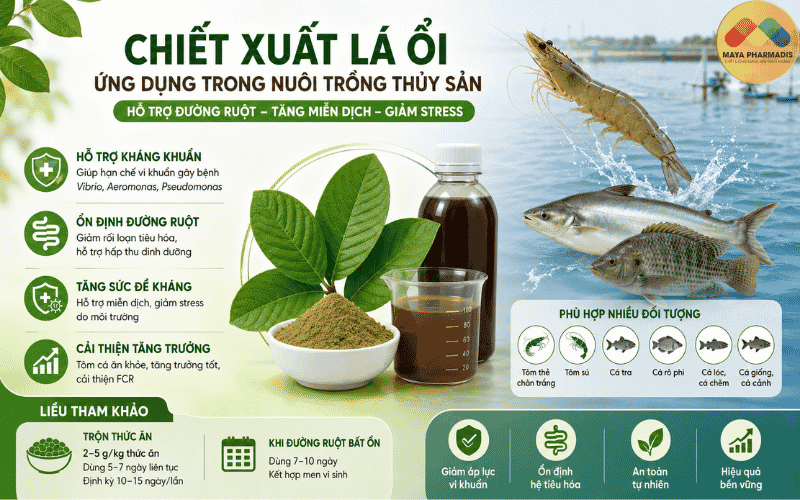 Ứng dụng trong nuôi trồng thủy sản