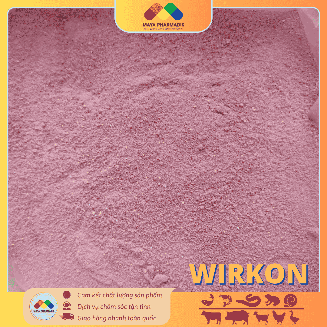 Wirkon – Potasium Monopersulfate – Hóa chất diệt khuẩn phổ rộng dùng trong Nuôi trồng thủy sản - Ảnh 3