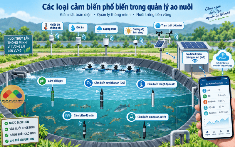 Các loại cảm biến phổ biến