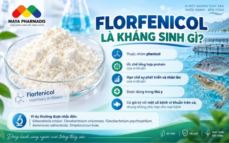 Florfenicol là kháng sinh gì