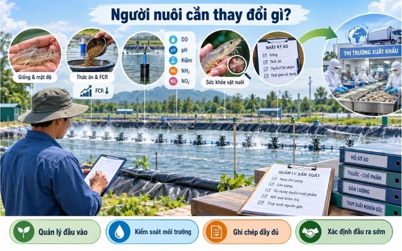 Người nuôi cần thay đổi gì cho thị trường xuất khẩu