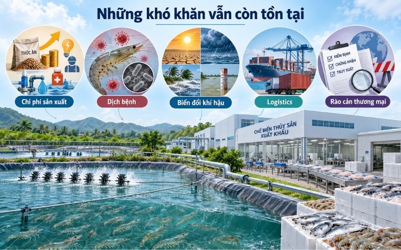Những khó khăn của thị trường xuất khẩu