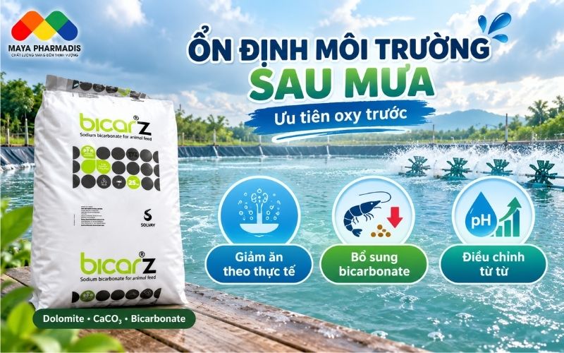 Cách Ổn Định Môi Trường Ngay Sau Mưa