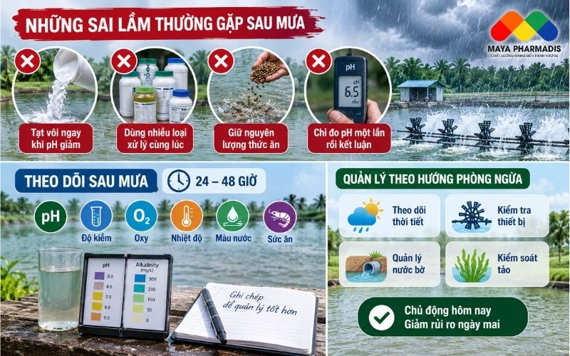 Những Sai Lầm Thường Gặp Sau Mưa