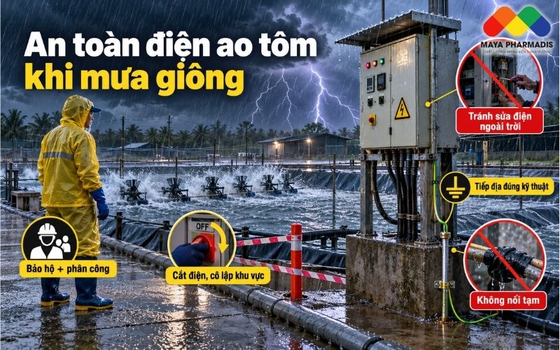 Cẩn trọng khi mưa kèm sấm sét