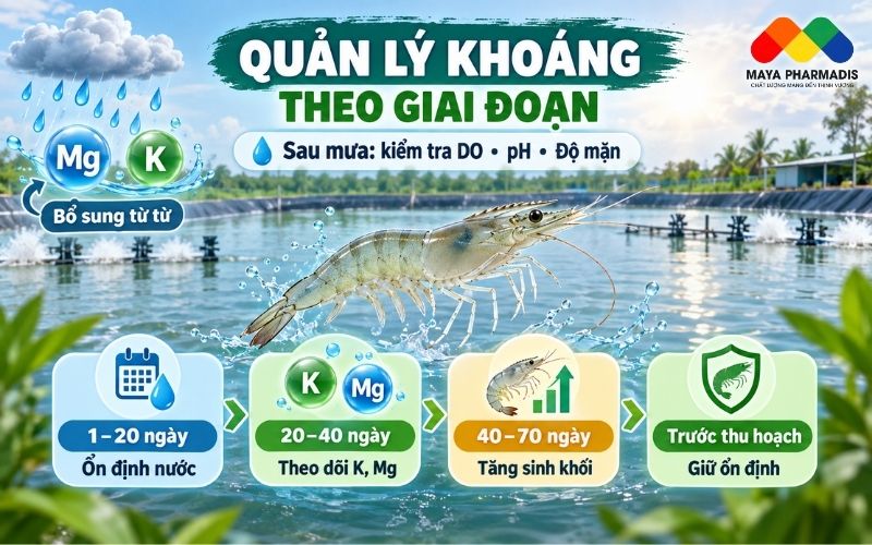 Quản lý khoáng sau mưa