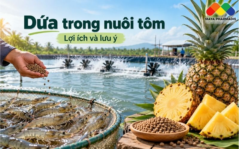 SỬ DỤNG QUẢ DỨA TRONG NUÔI TÔM VÀ NHỮNG LỢI ÍCH ĐÁNG CHÚ Ý