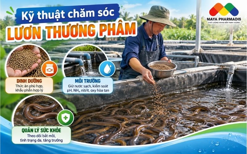 Kỹ thuật chăm sóc vòng đời lươn