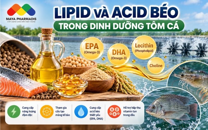 Lidpid và acid béo trong dinh dưỡng