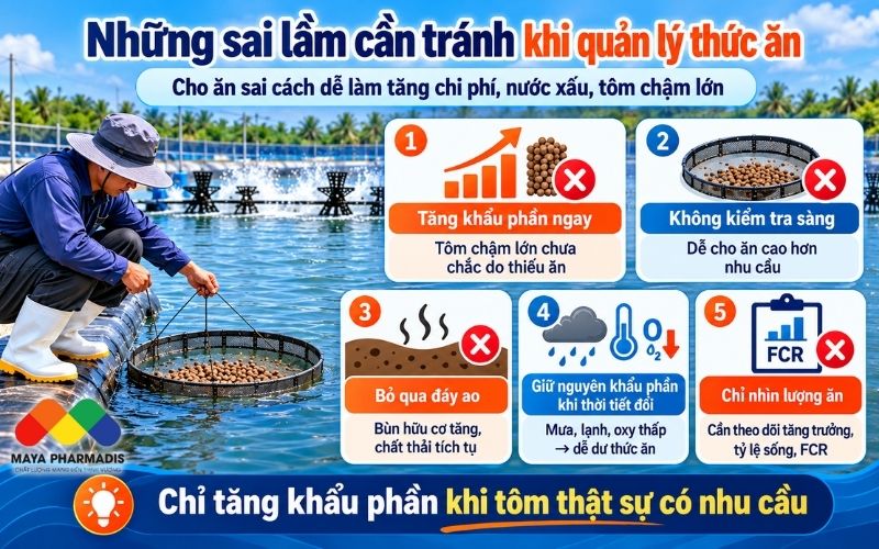 Những Sai Lầm Cần Tránh Khi Quản Lý Thức Ăn