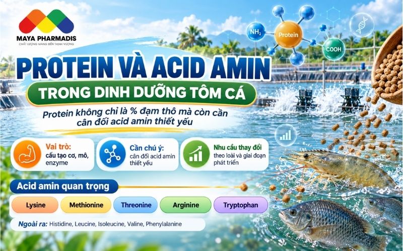 Protein và acid amin trong dinh dưỡng