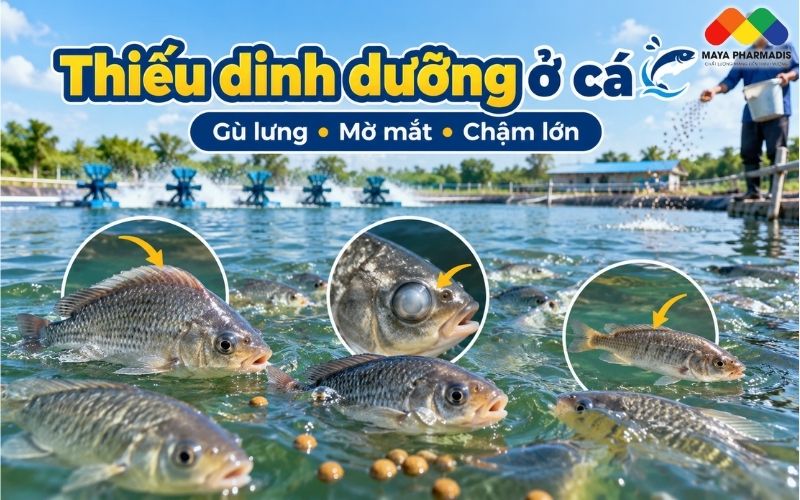 Tổng quan về tình trạng thiếu dinh dưỡng ở cá