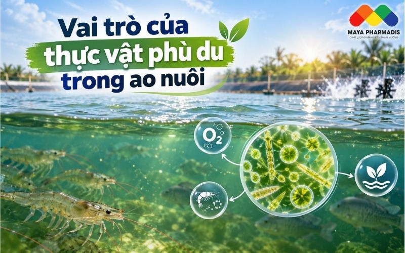 VAI TRÒ CỦA THỰC VẬT PHÙ DU TRONG AO NUÔI VÀ CÁCH QUẢN LÝ HIỆU QUẢ
